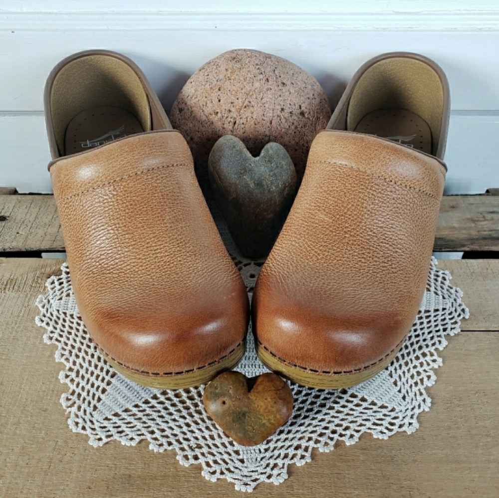 ⚘AvaiLable⚘inQuire⚘Dansko Honey Clogs Burnished Distress 35 36 37 38 39 40-1-2-3 - Picture 5 of 13
